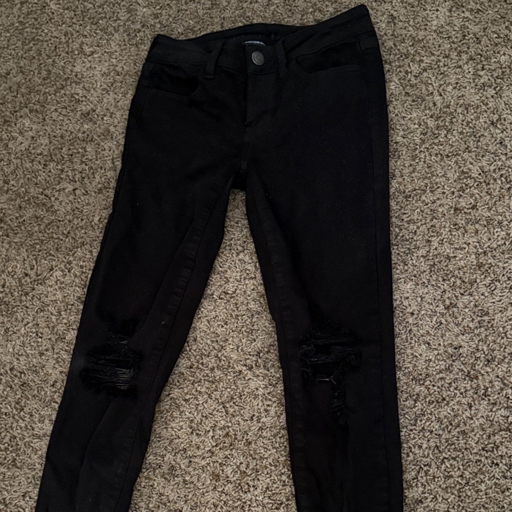 American Eagle Outfitters Women's Black Skinny Jeans
